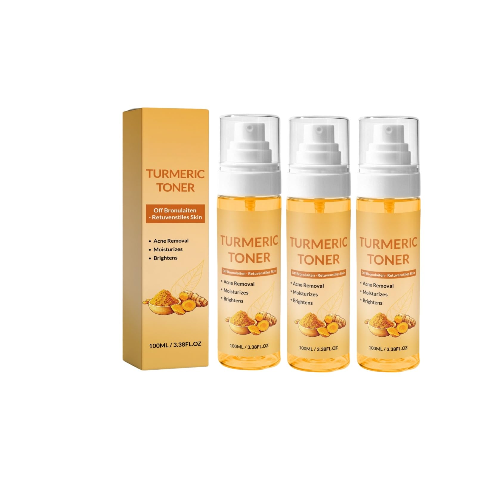 Tonik z kurkumą i witaminą C - 100ml