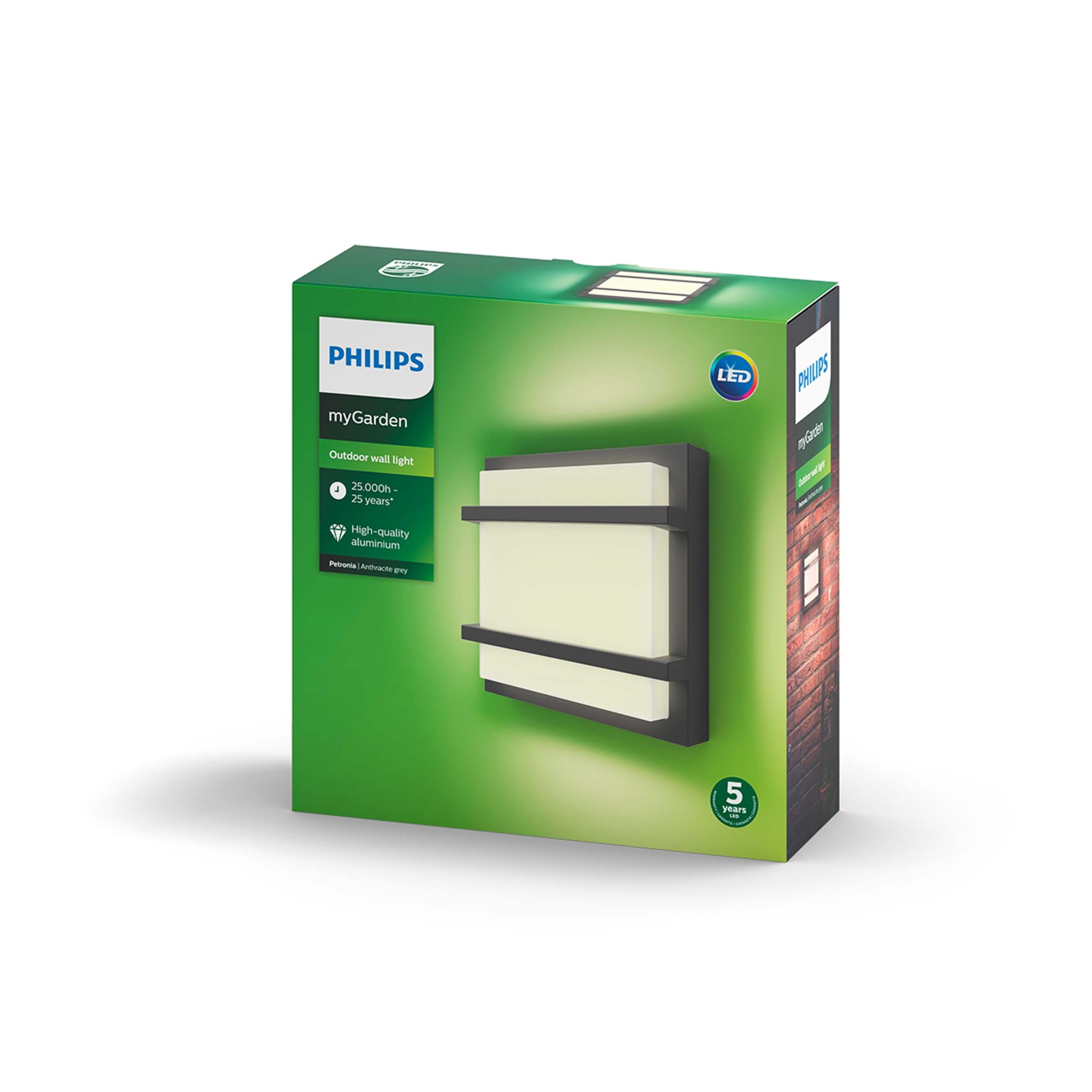 Philips Mygarden Petronia Led Wall Light