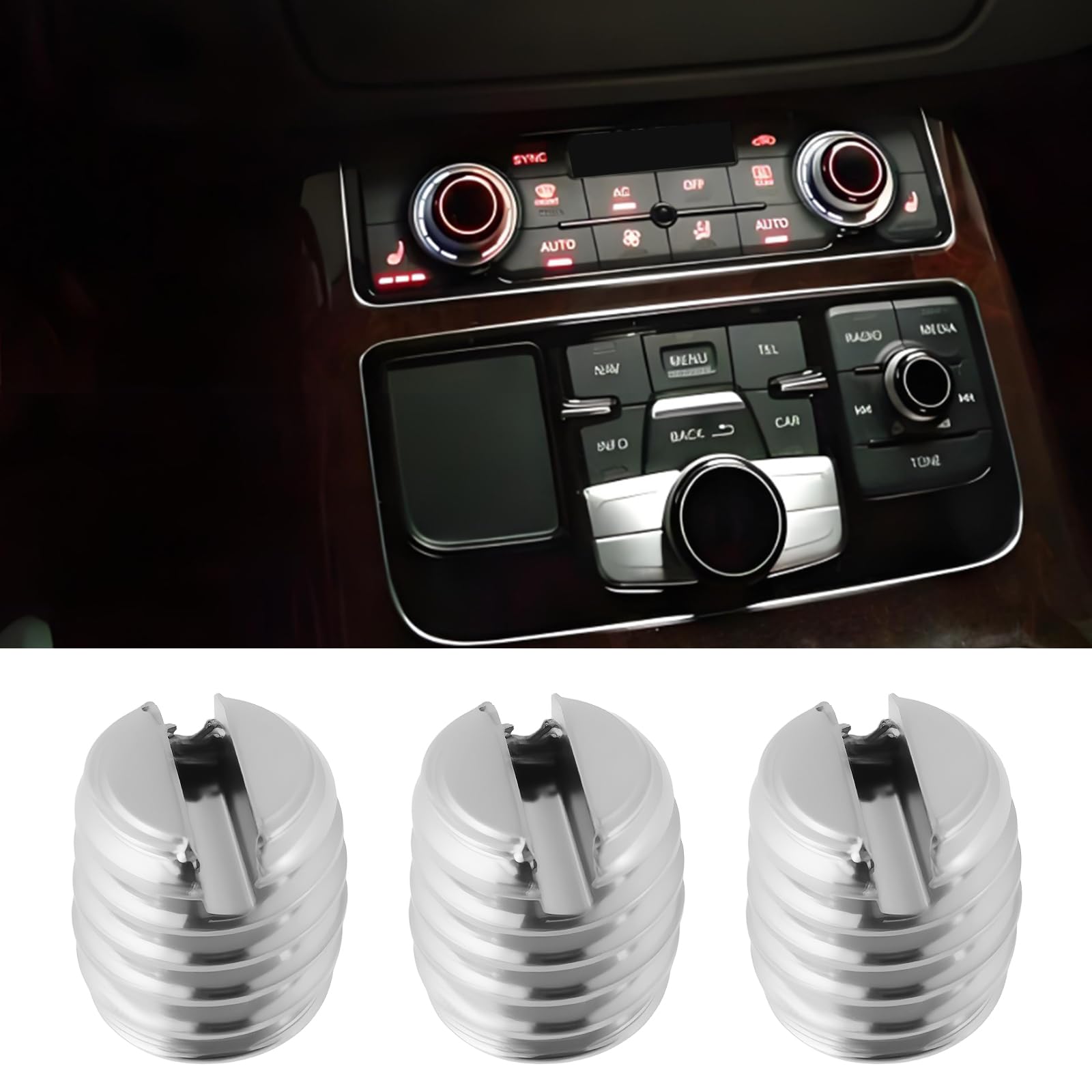 SG Store 20x M3.5 x 4mm Galvanized Slotted Grub Screws 304 Stainless Steel for Car Radio Knobs - Image 3