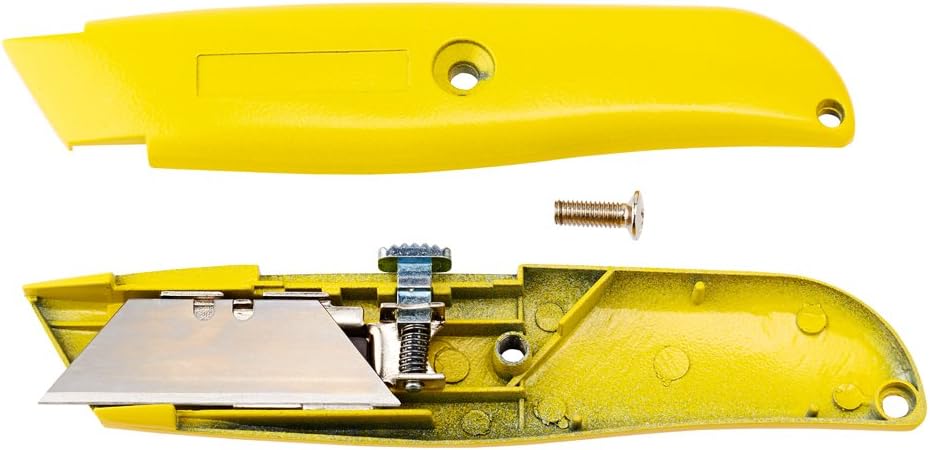 ToolPro Retractable Utility Knife includes 3 Spare Blades