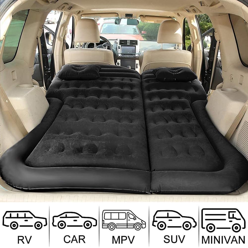 Matelas Voiture Arrière Gonflable 2 Personnes - Lit Camping SUV Universel Toutes Saisons 180x130x105cm Matelas Voiture Arrière Gonflable 2 Personnes - Lit Camping SUV Universel Toutes Saisons 180x130x105cm