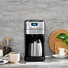 Cafetera Cuisinart Automatic Grind & Brew de 10 tazas con molinillo de cuchillas, máquina de café programable con jarra de vidrio, ajuste de 1-4 tazas, pausa de preparación, opción sin moler, DGB-450NAS, negro/acero inoxidable | Cafetera de 10 tazas con molinillo, filtro de agua de carbón, filtro de café de tono dorado, opción sin moler, pausa de preparación, DGB-450NAS 3