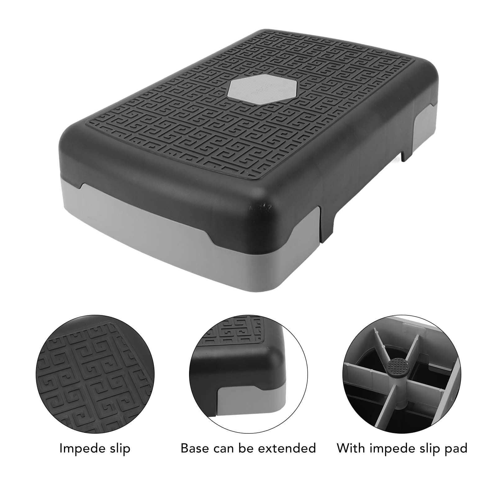 Tavola da Fitness Aerobica, Allenamento Aerobico Stepper Step Platform Trainer per Allenamento Cardio, Core, Forza, Stabilità e Resistenza