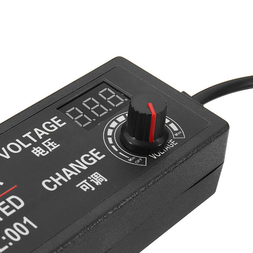 DC 12V 24V 1A 2A 3A Adattatore di alimentazione copertura bianca