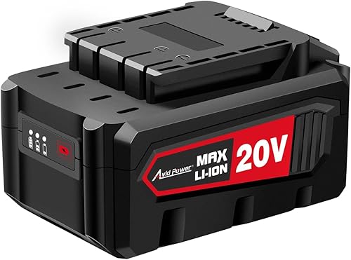 Miniatura 5 de AVID POWER Amoladora angular inalámbrica de 20 V con motor de 4 polos con batería de 4.0 A y cargador rápido, muelas abrasivas de 4-12 pulgadas,