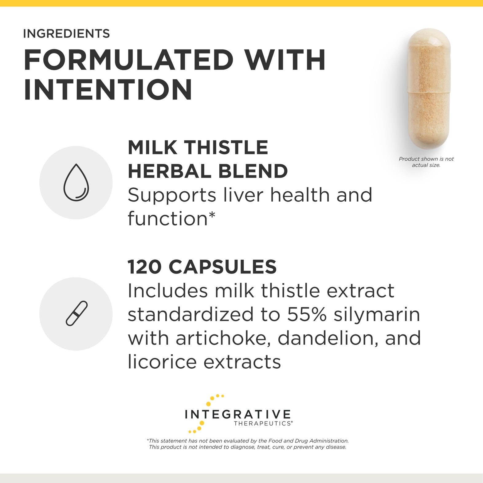 Integrative Therapeutics Super Milk Thistle X, 120 Capsules — Amazon image 4