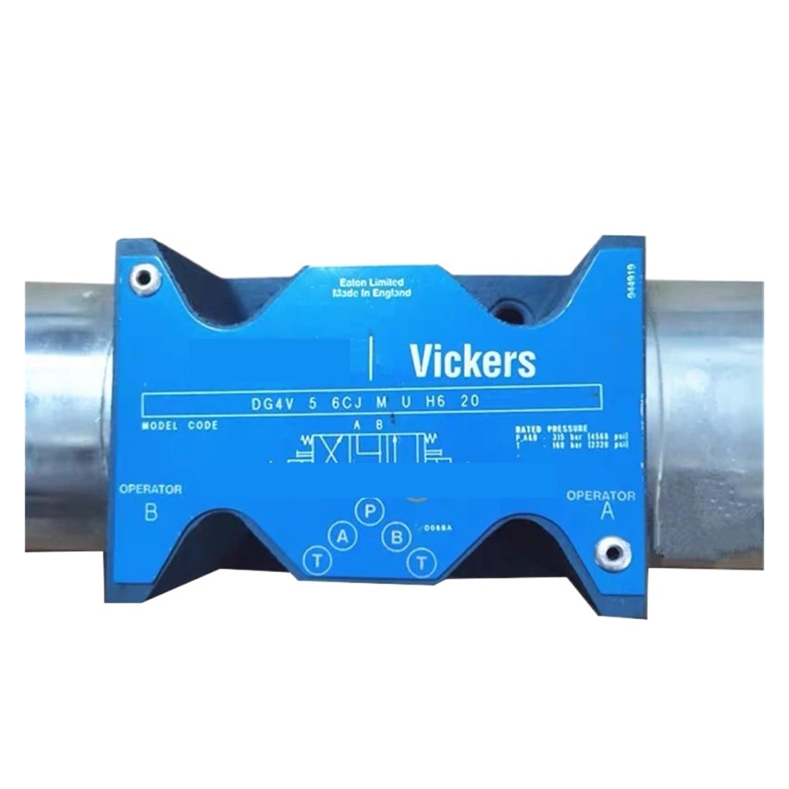 Électrovanne DG4V-5-6CJ-MU-H6-20 de précision supérieure en acier