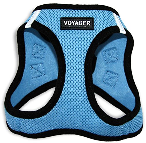 Voyager Step-In Air Dog Harness, All Weather Mesh, Reflective, No Pull Harness for Small Medium Dogs, Cats