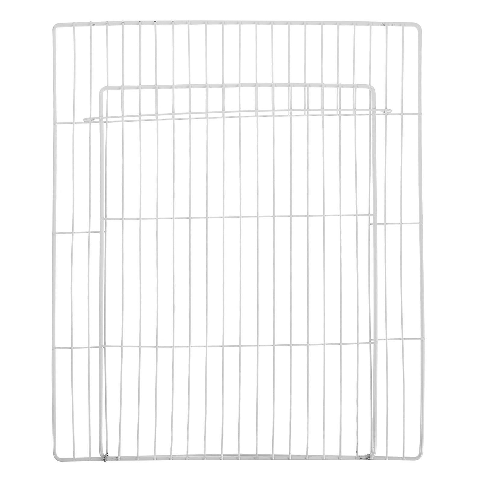 COLLBATH Panel ogrodzenia dla kota na zewnątrz: 35x45CM Panel z gęstej siatki żelaznej z wkładką drzwiową - modułowa rama drzwi do zagród dla kotów i placów zabaw dla zwierząt