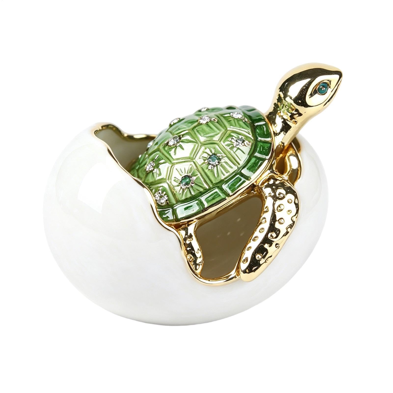Boîte à bijoux tortue marine pour ne plus perdre vos bagues et petits colliers