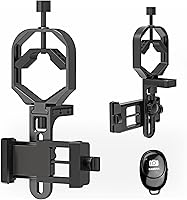 Vista 9 de GOSKY Montura Adaptador para Smartphone Tamaño Regular - Compatible con Prismáticos, Monoculares, Miras de Detección, Telescopio, Microscopios Se