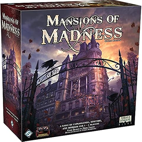 Fantasy Flight Games| Mansions of Madness Second Edition | Board Game | Ages 14+ | 1-5 Players | 120-180 Minute Playing Time Cover