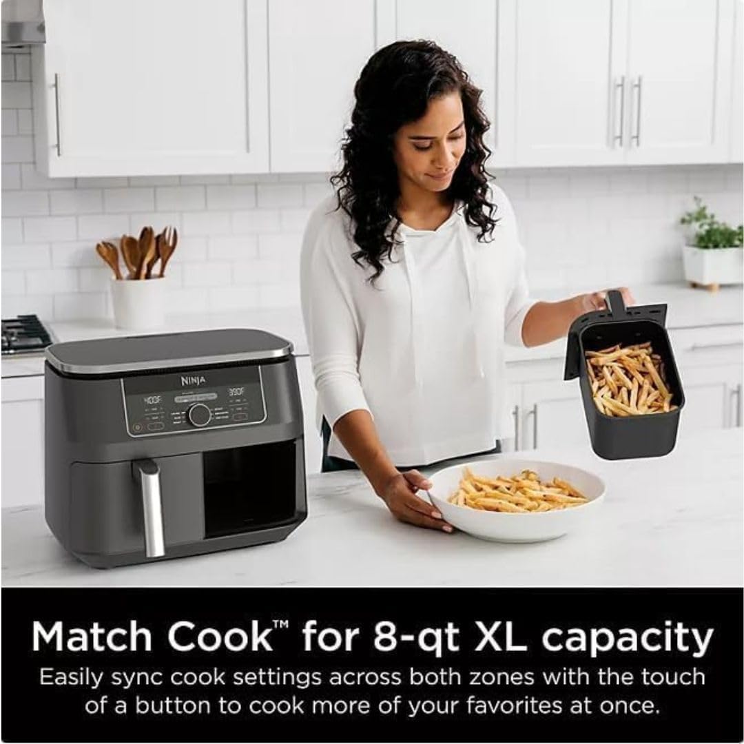 Ninja Foodi AD150 Match Cook in action