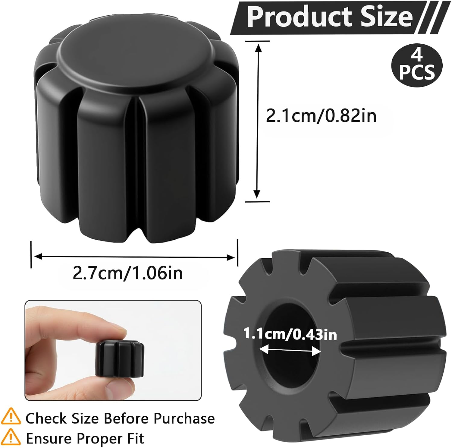 Fuel Tank Grommets Compatible with Honda TRX400EX TRX300EX ATC250R ATC350X XR100 XR80, Fuel Tank Rubber Bushings Replacement 17611-HA5-00, 4PCS