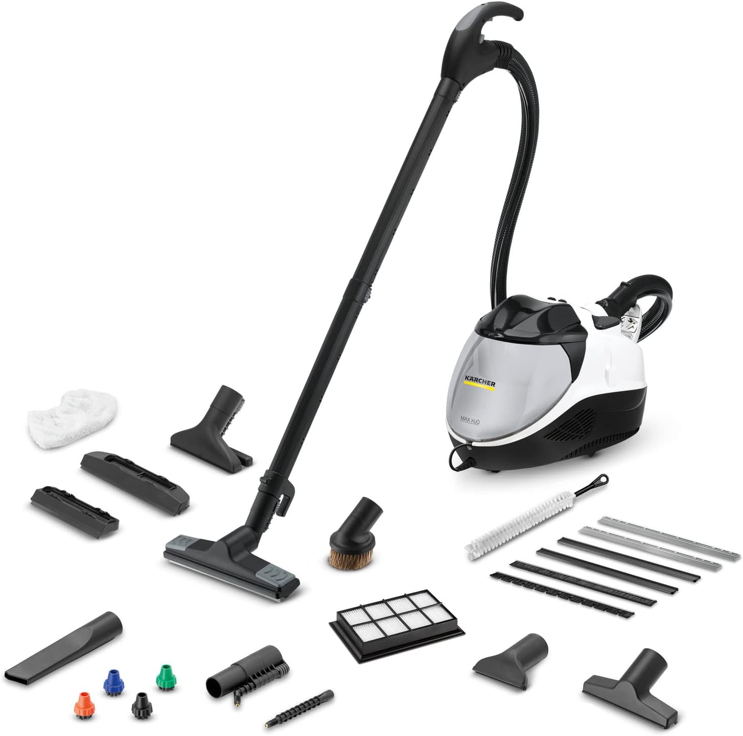 Kärcher SV 7 Buharlı Temizlik Robotu, Vakumlama, Kurulama, 4 Kademeli Filtre