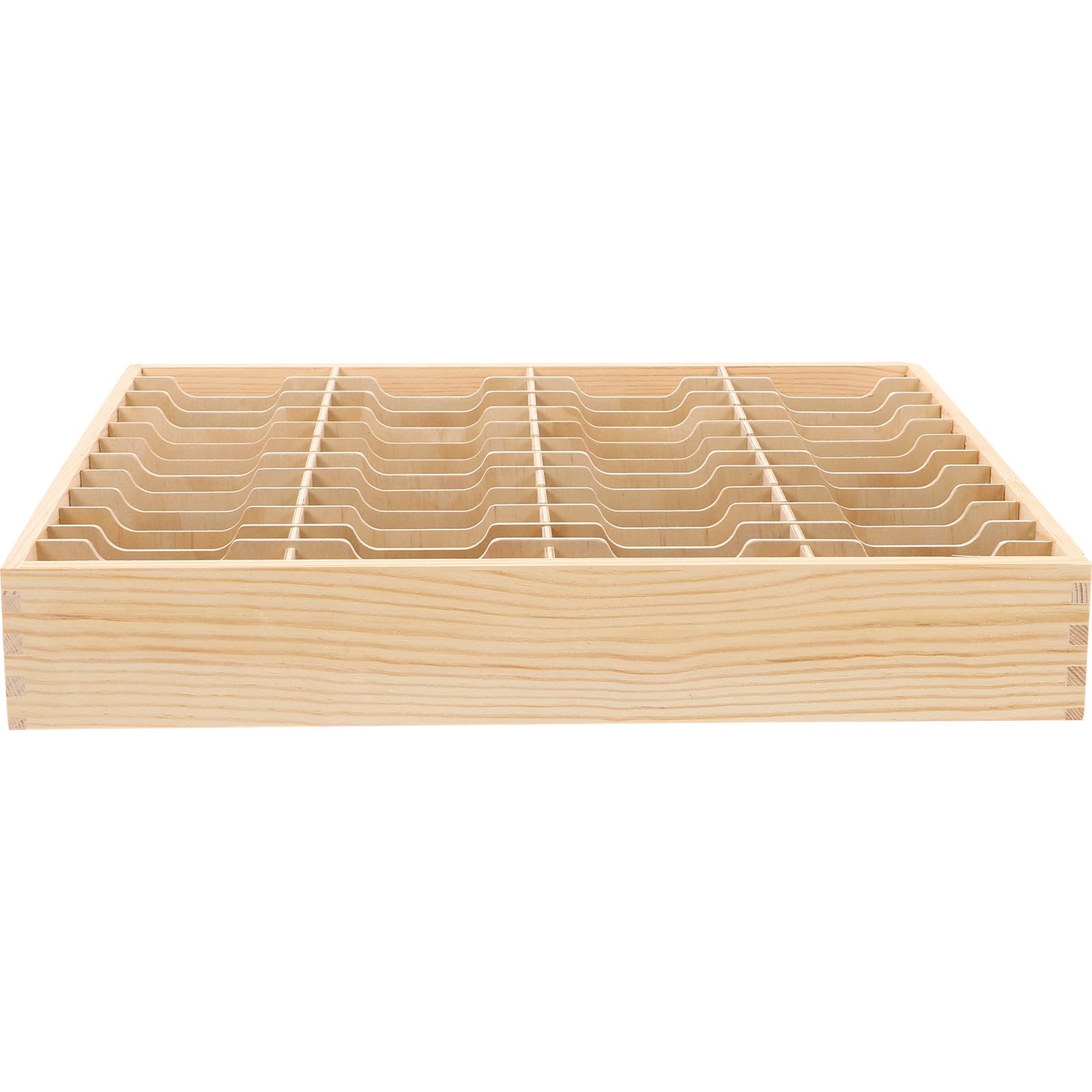 SOIMISS Organizador de Escritorio Soporte o Múltiples Compartimentos de Almacenamiento de Madera Multifuncional para Teléfono Celular para Adecuado para Aula o Habitación Aula Habitación