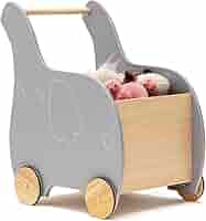 Amazon | GIANTEX おもちゃ収納 手押し車 ておしぐるま キッズ