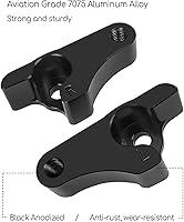 Vista 4 de Kit de bloques de bajada de 2 pulgadas para Harley Touring Road Glide Street Glide Electra Glide 2002-2022, aleación de aluminio 7075 de grado