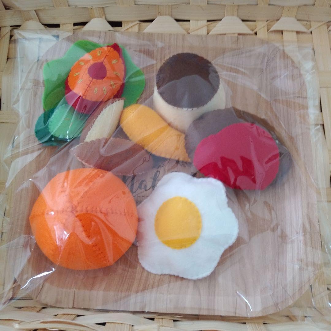 Amazon.co.jp: フェルトままごと お子様ランチ : おもちゃ
