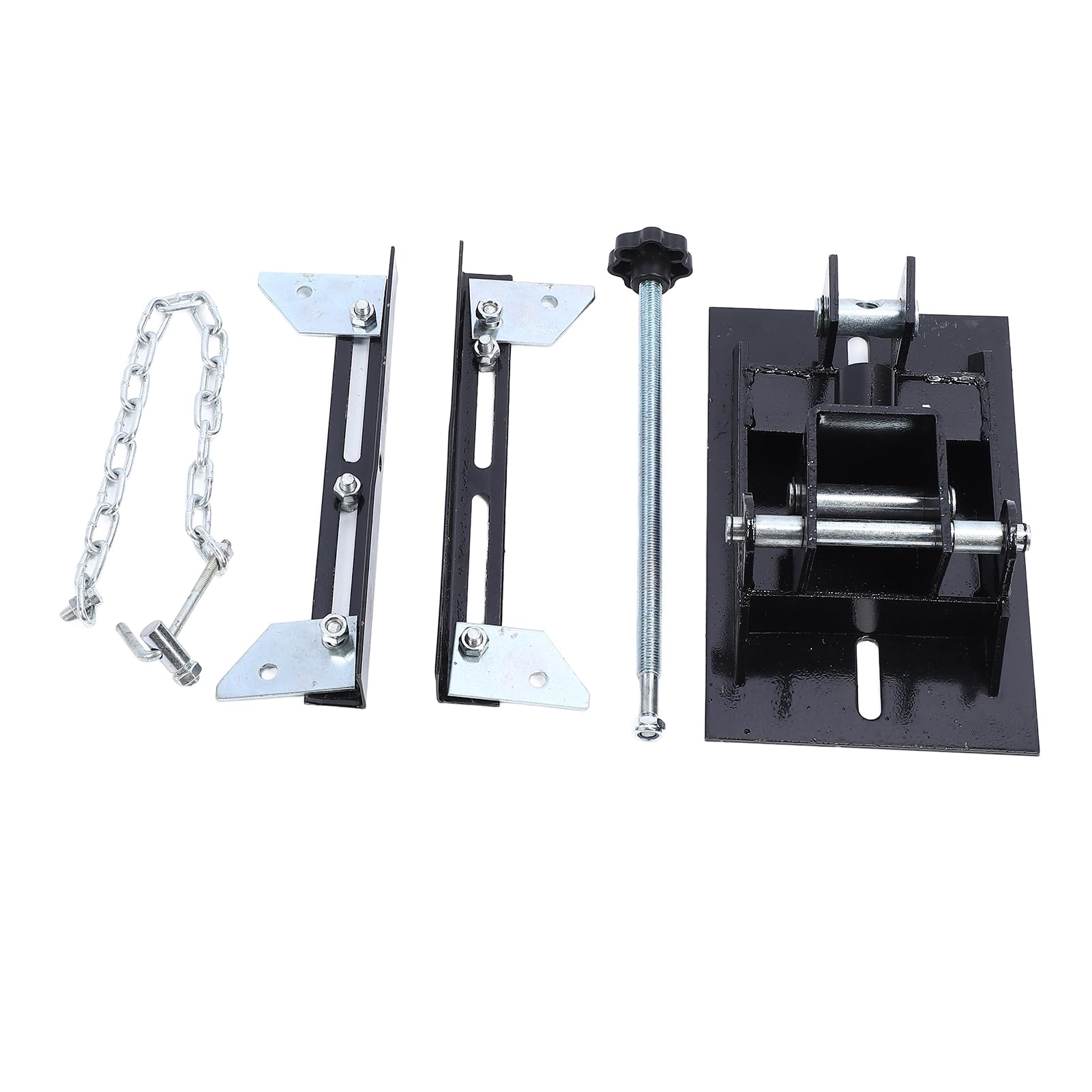 Adapter do Podnośnika o Udźwigu 0,5 Tony, Wytrzymały żelazny Adapter do Podnośnika Podłogowego z możliwością Przechylania 30 Stopni, Przekształca Hydrauliczny Podnośnik Podłogowy, Udźwig 500