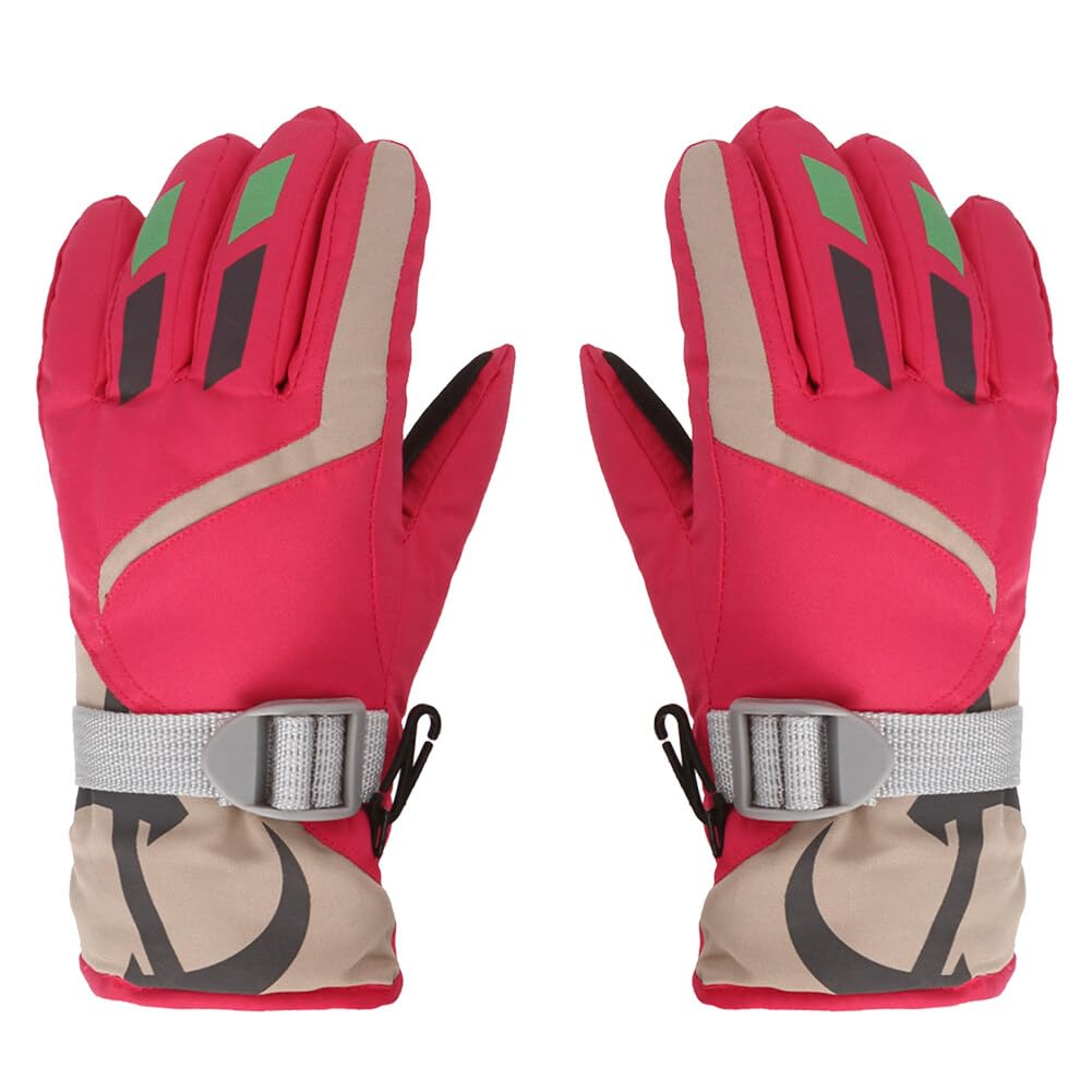 Gants D’hiver Imperméables Pour Bébé 6 Mois-2 Ans - Polaire Douce, Manchette Longue, Réglables