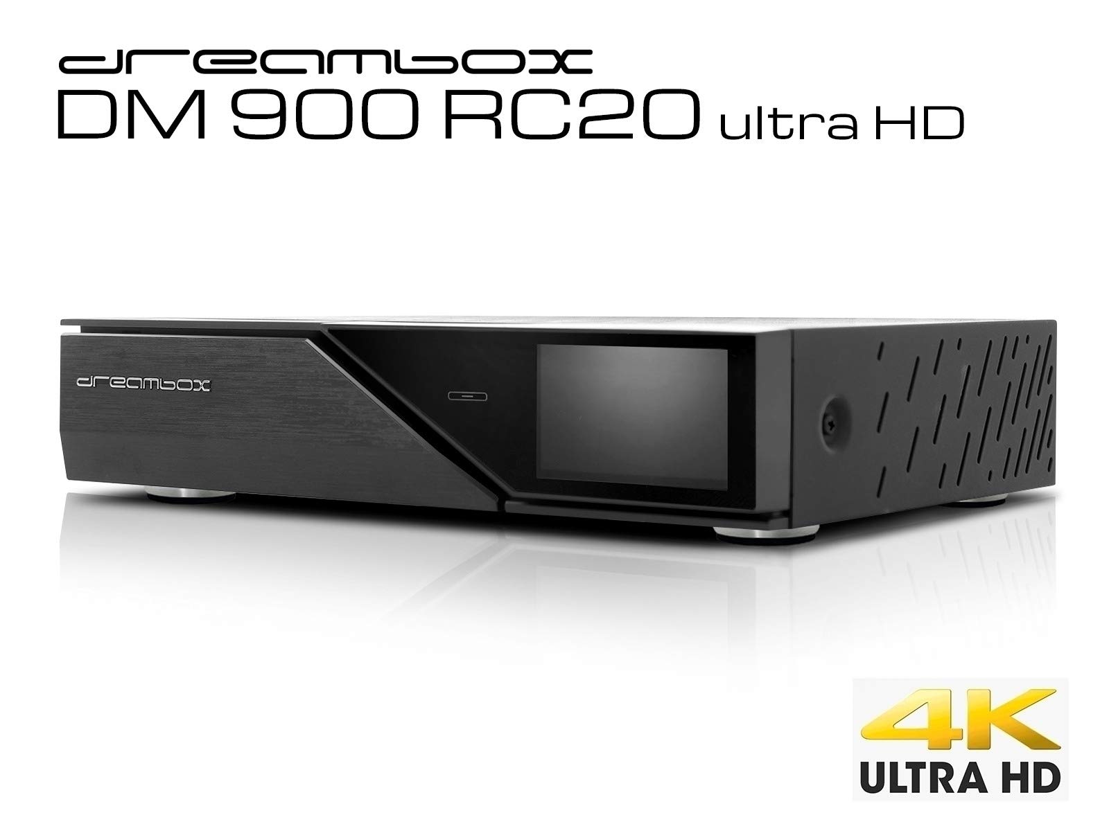 Dreambox DM900 RC20 UHD 4K 1x DVB-C FBC Tuner 2TB HDD E2 Linux PVR Receiver
