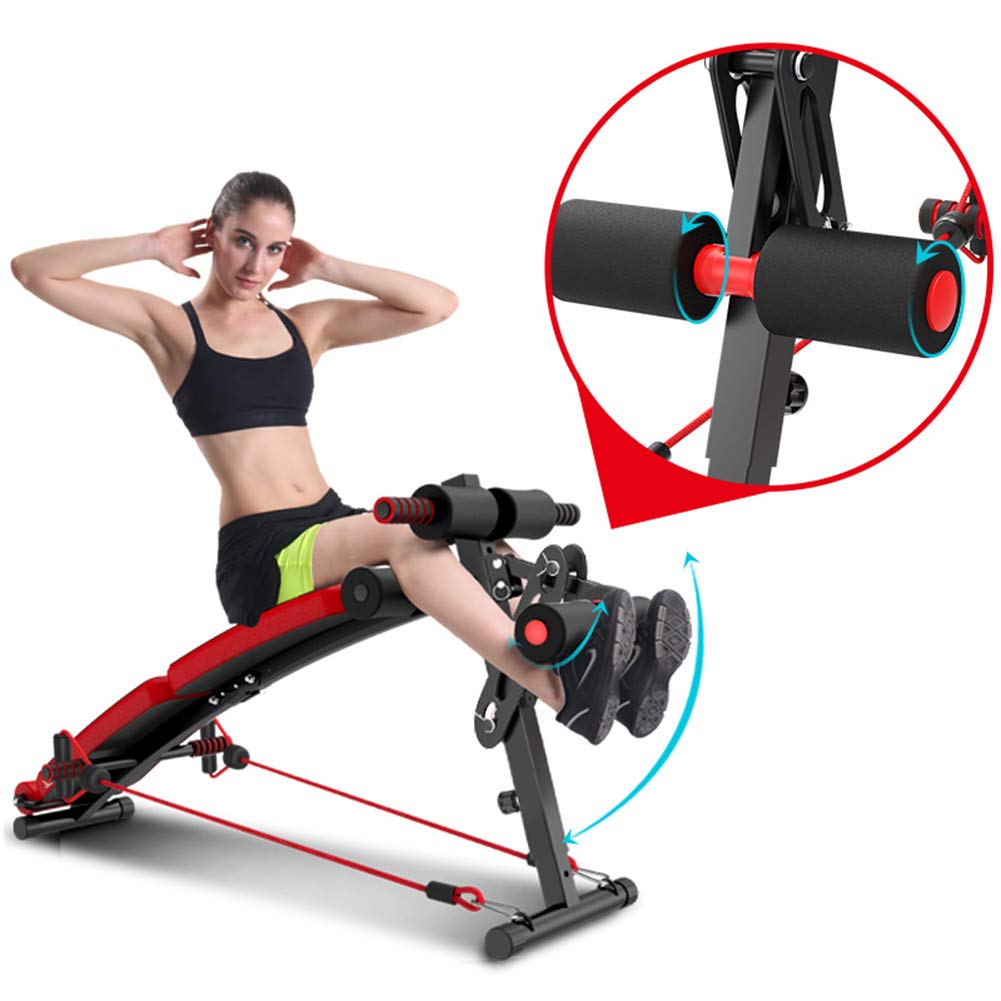 OMaju Équipement de Fitness Banc réglable pour Femme/Homme ...