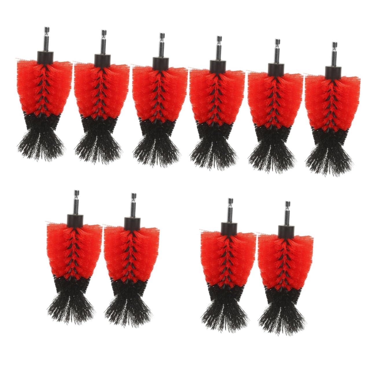 Didiseaon 10 Uds Accesorios De Limpieza De Cabezal De Cepillo De Taladro Eléctrico para Taladro Eléctrico Cepillo De Taladro Cepillo De Taladro Accesorio De Taladro Cepillo De Fregado
