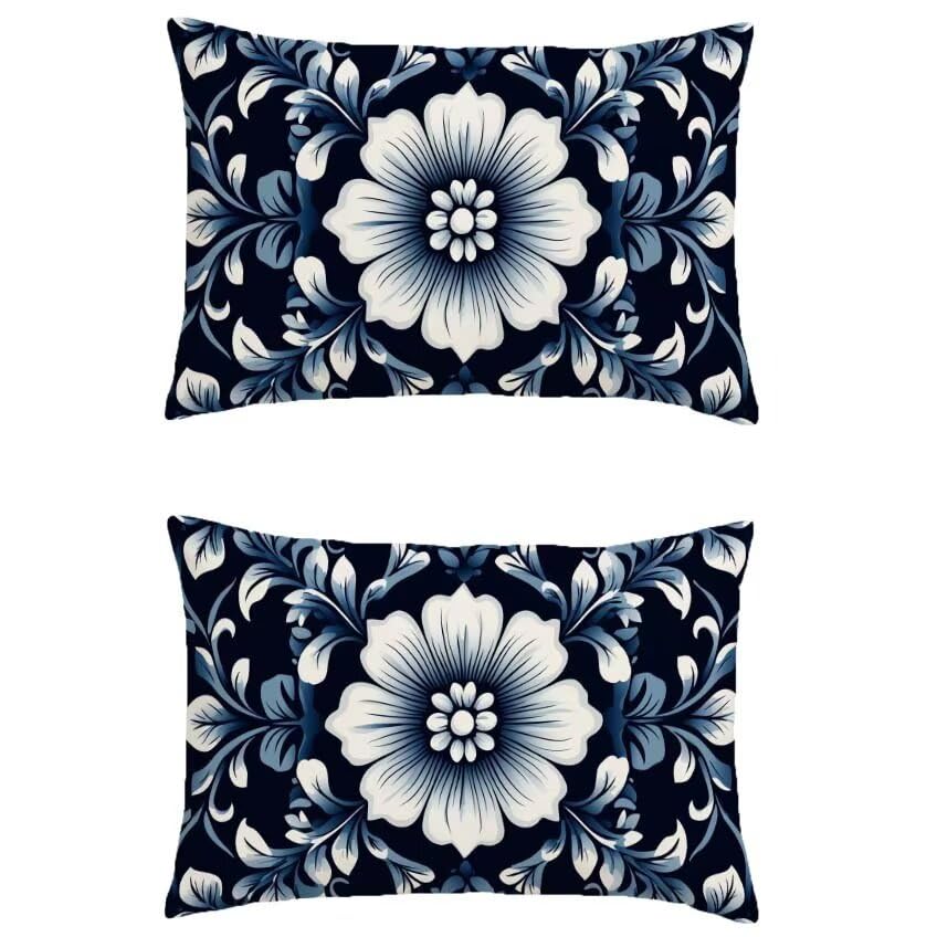 Housse de coussin bohémie en lin imperméable violet de qualité supérieure M-80