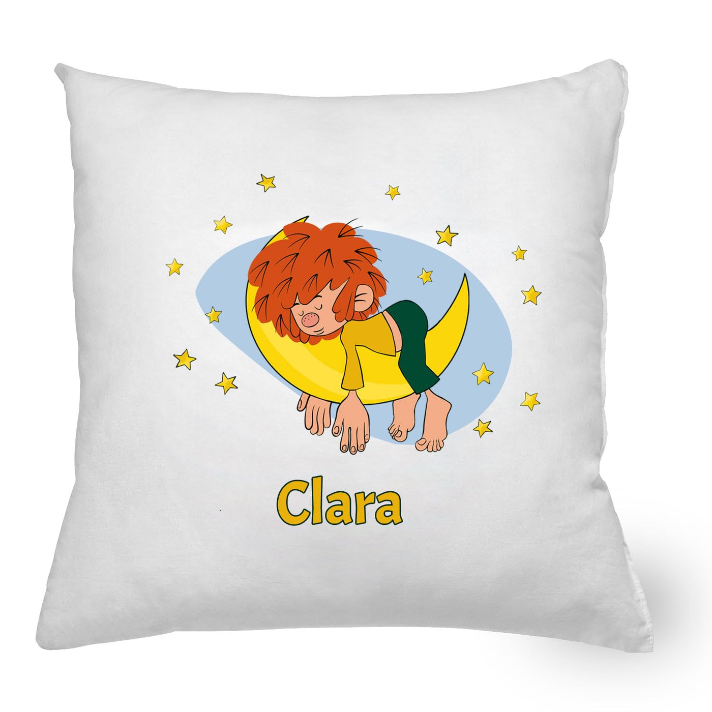 Bavariashop | PUMUCKL Kuschelkissen personalisiert | Personalisiertes Kissen mit Namen | Namenskissen mit Spruch | 40 x 40 cm