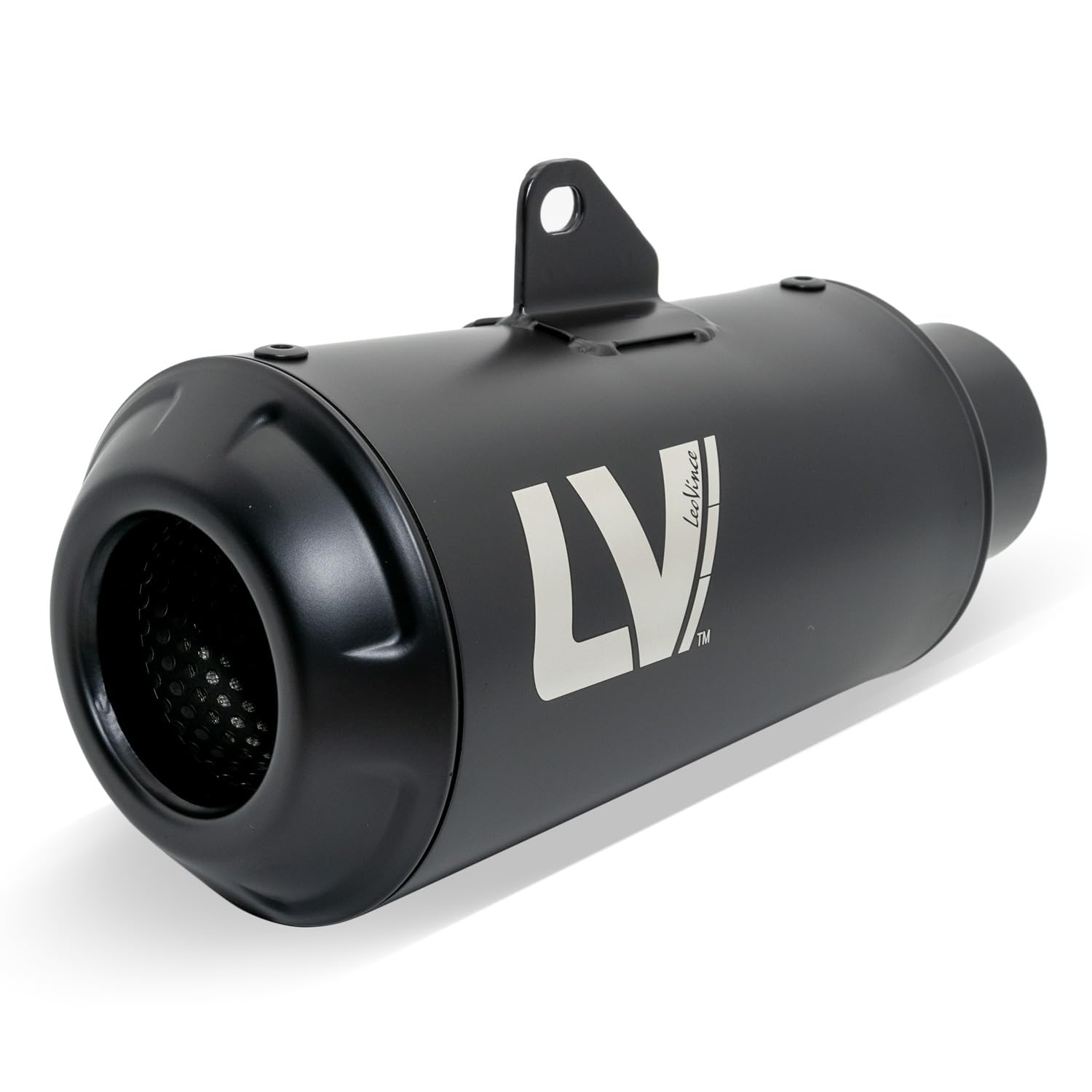 Endschalldämpfer LeoVince SLIP-ON SBK LV-10 FULL BLACK, Edelstahl schwarz, mit Zulassung für Benelli Leoncino 800