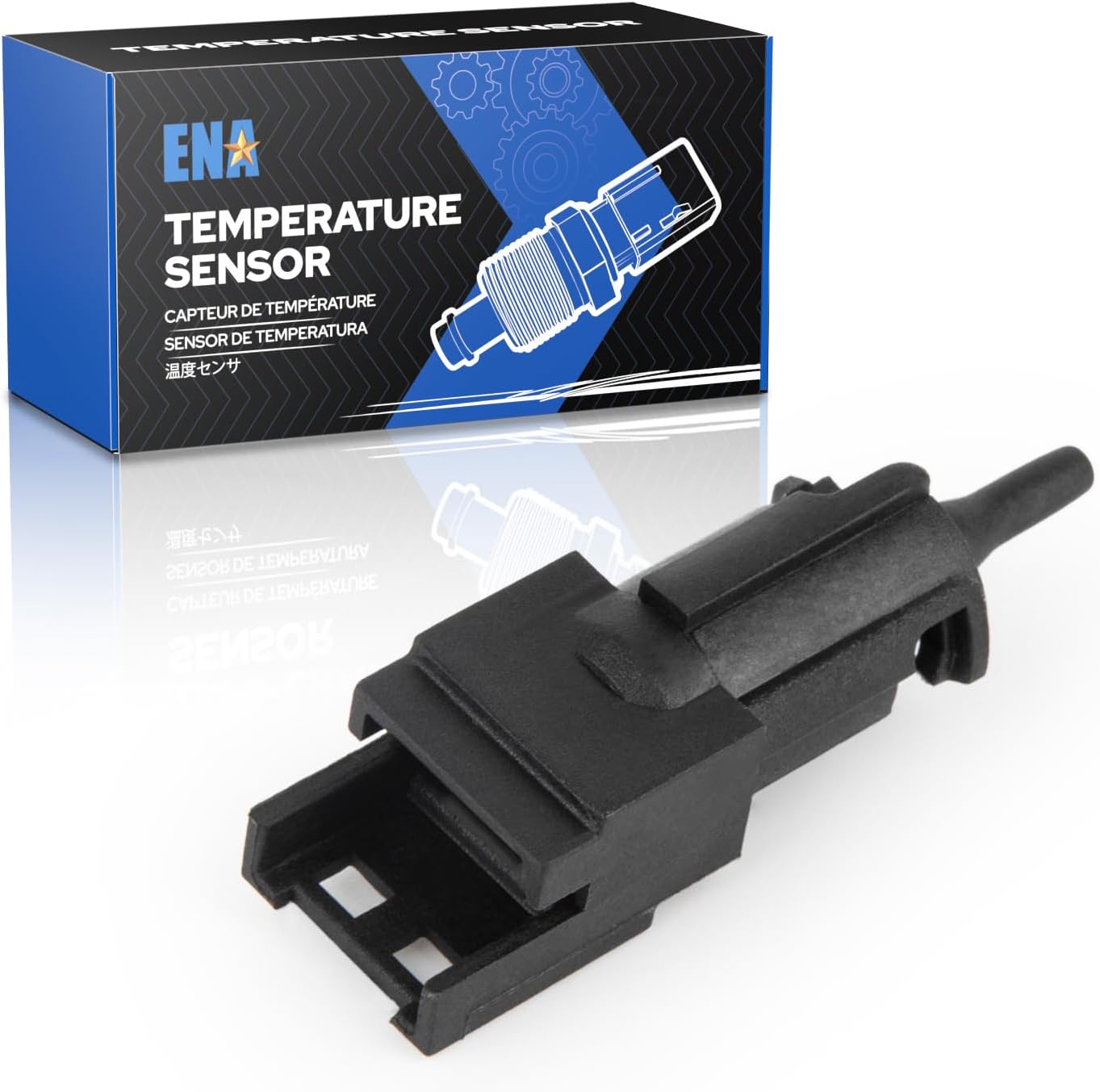 ENA Ambient Air Temperature Sensor Compatible with Ram 1500 2500 3500 4500 5500 3.0L 3.6L 6.2L V6 V8 2013 2014 2015 2016 2017 2018 2019 2020 2021 2022 2023 Replaces AX464 68138681AB 68457701AA AX354