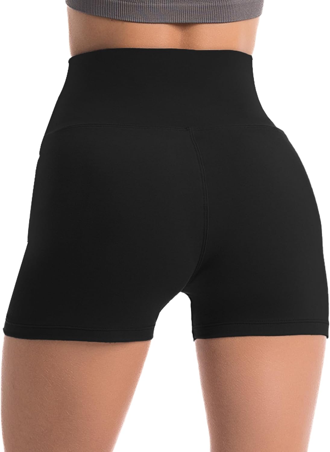 SINOPHANT 2 Pack Biker Shorts High Waisted Women Tummy Control Gym Yoga - Image 4