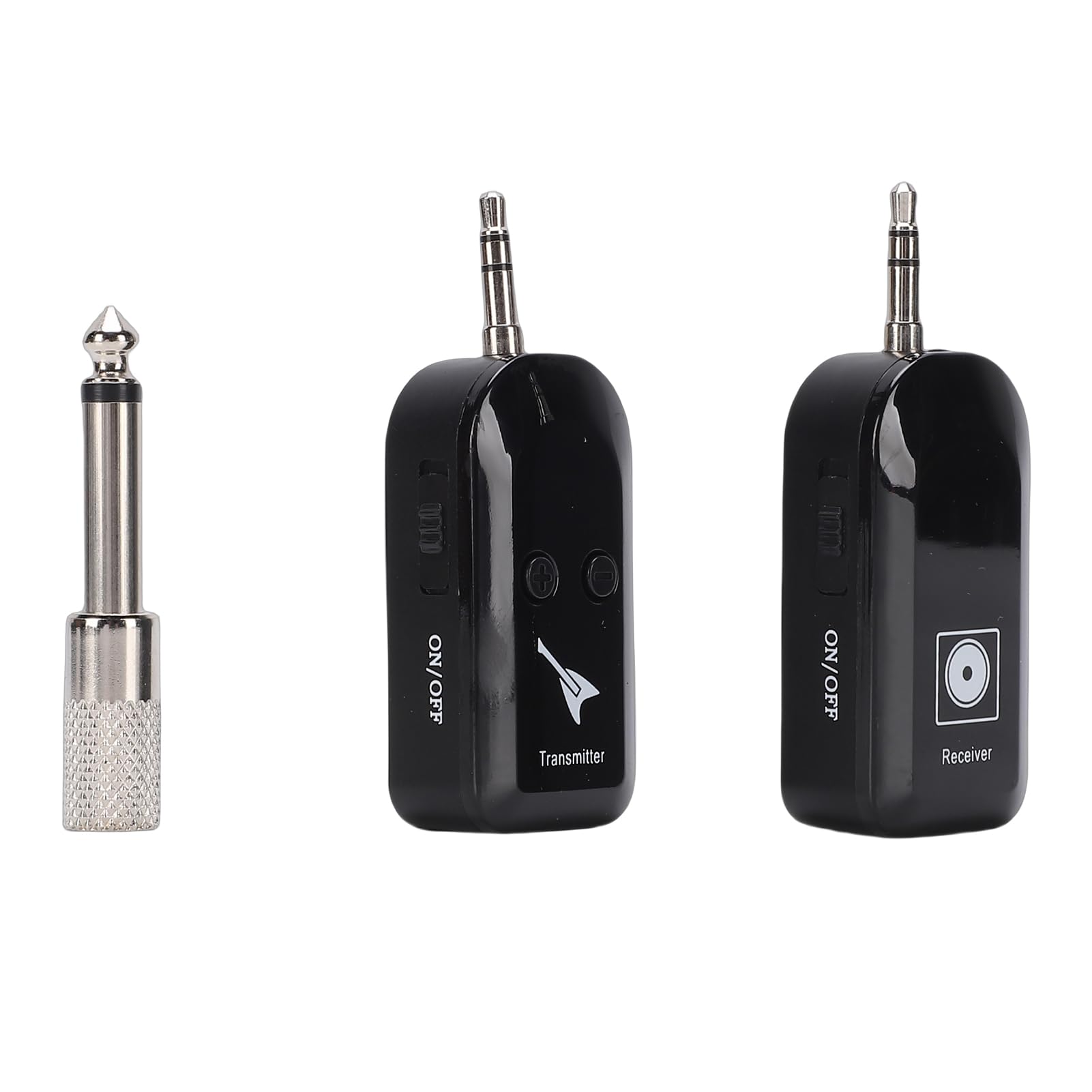 Drahtloses UHF-Mikrofon für Violine, Cello, Gitarre, Instrumenten-Tonabnehmer, Clip-On-Kondensatormikrofon mit 2,4-G-Empfänger, 30 M Reichweite, 8 Stunden Akkulaufzeit