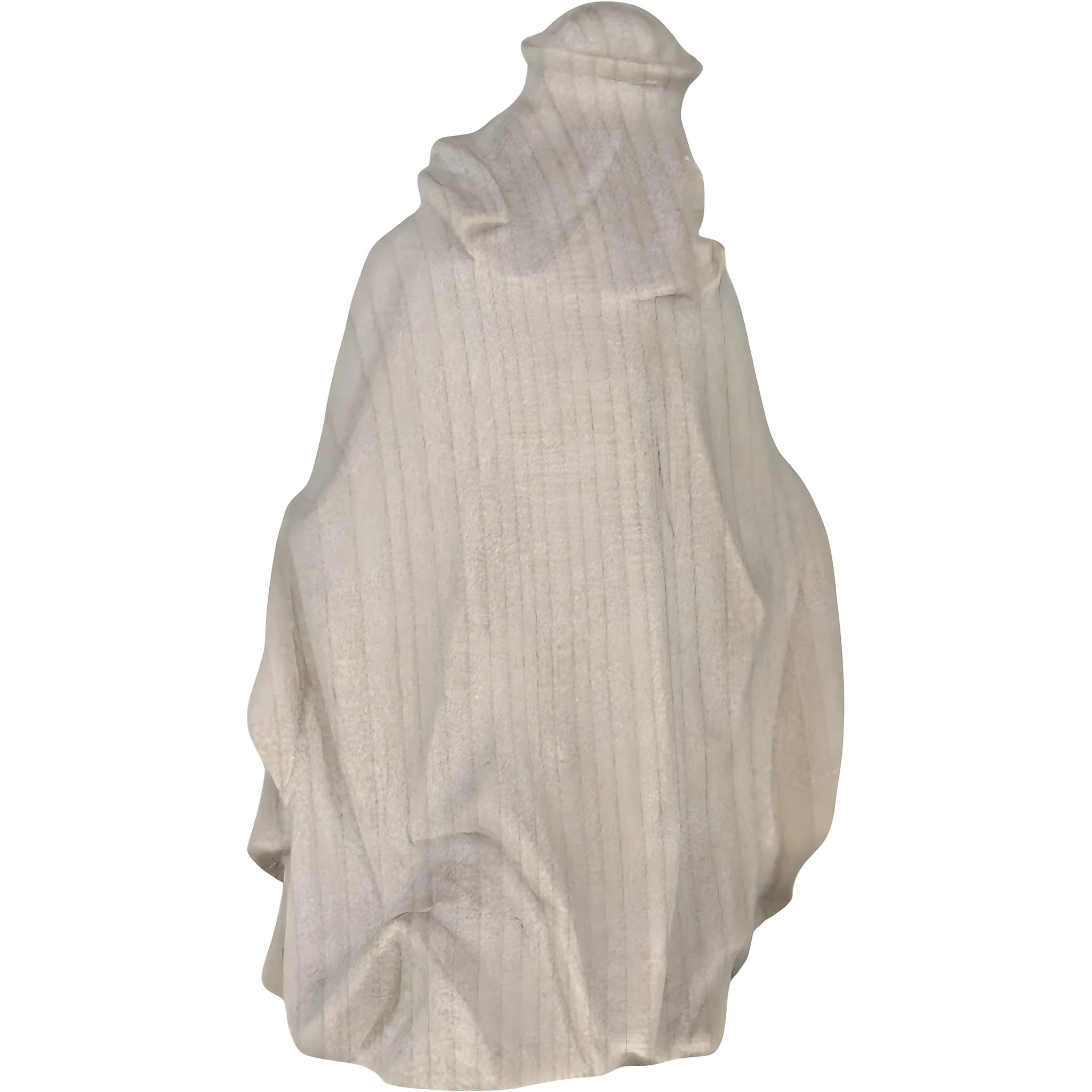 Dolfi | Gaspare re magio in ginocchio con incenso 15 cm | Legno Naturale in Val Gardena | Presepe e Natività