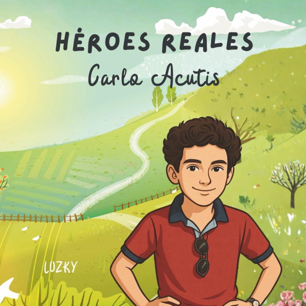 Héroes Reales - San Carlo Acutis: Historias de santos para colorear
