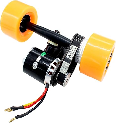 Miniatura 6 de vanpro DIY monopatín eléctrico 83MM 90MM 97MM PU rueda poleas kit conjunto