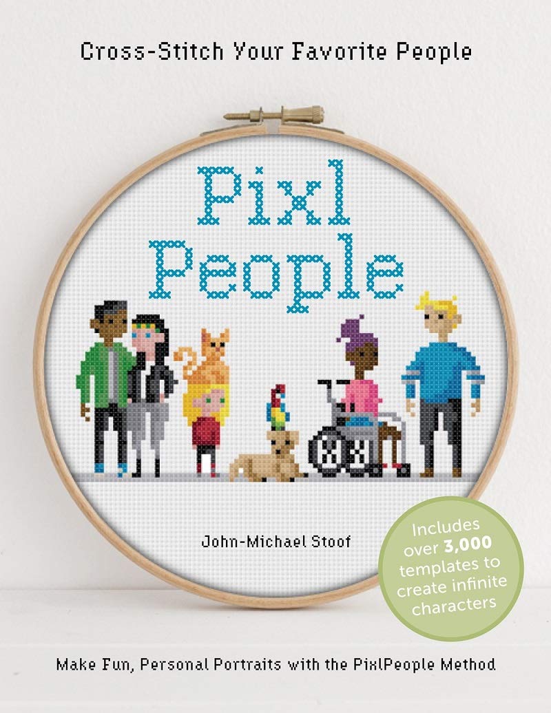 Schiffer Publishing PixlPeople: Cross-Stitch Your Favorite People