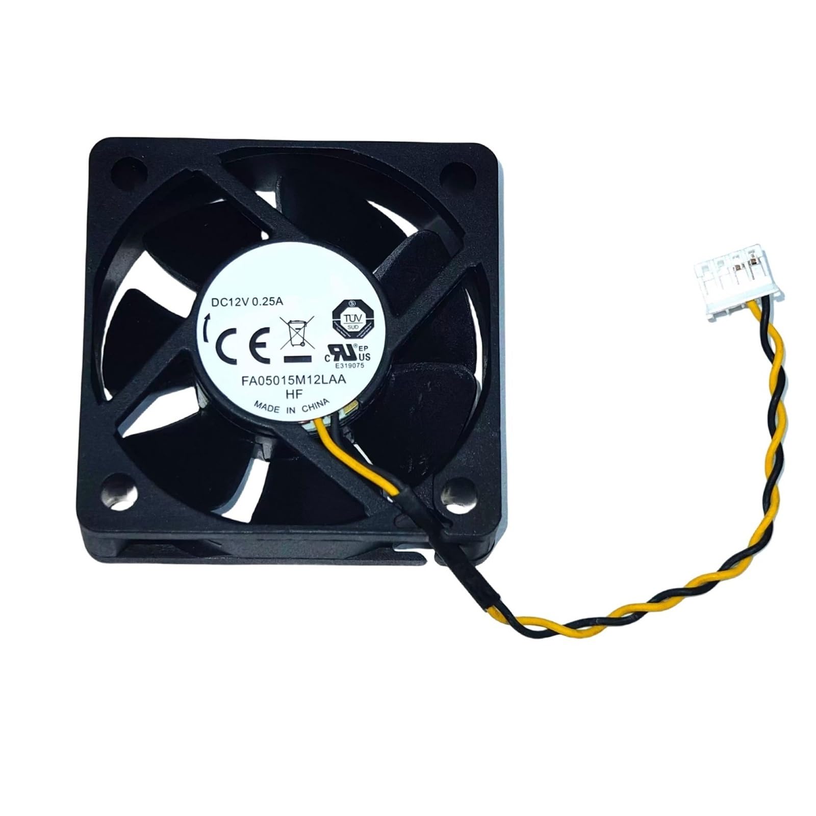 TYHUJKKL FA05015M12LAA 50x50x15mm Turbo Fan - 12V 0.25A 5700RPM | Hydro-Dynamic Bearing