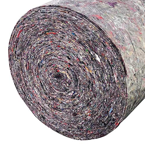 YRHome Malervlies 1 m x 50 m Abdeckvlies 50m² Gewicht 180 gr Abdeckvlies Schutzvlies mit PE Beschichtung für Maler Tapezieren Heimwerker Malerfilz auf Rolle