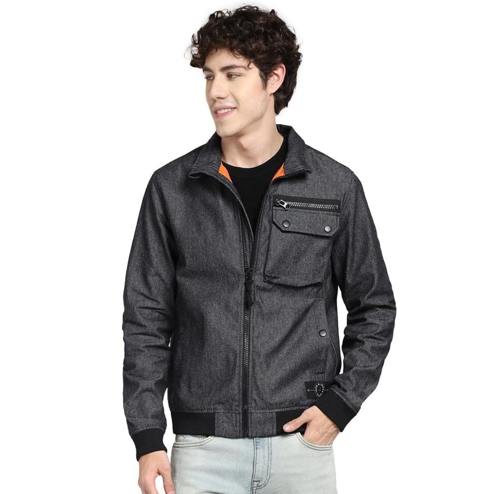 jack & jones Men's Polyester Short A-Line Coat-picture-45