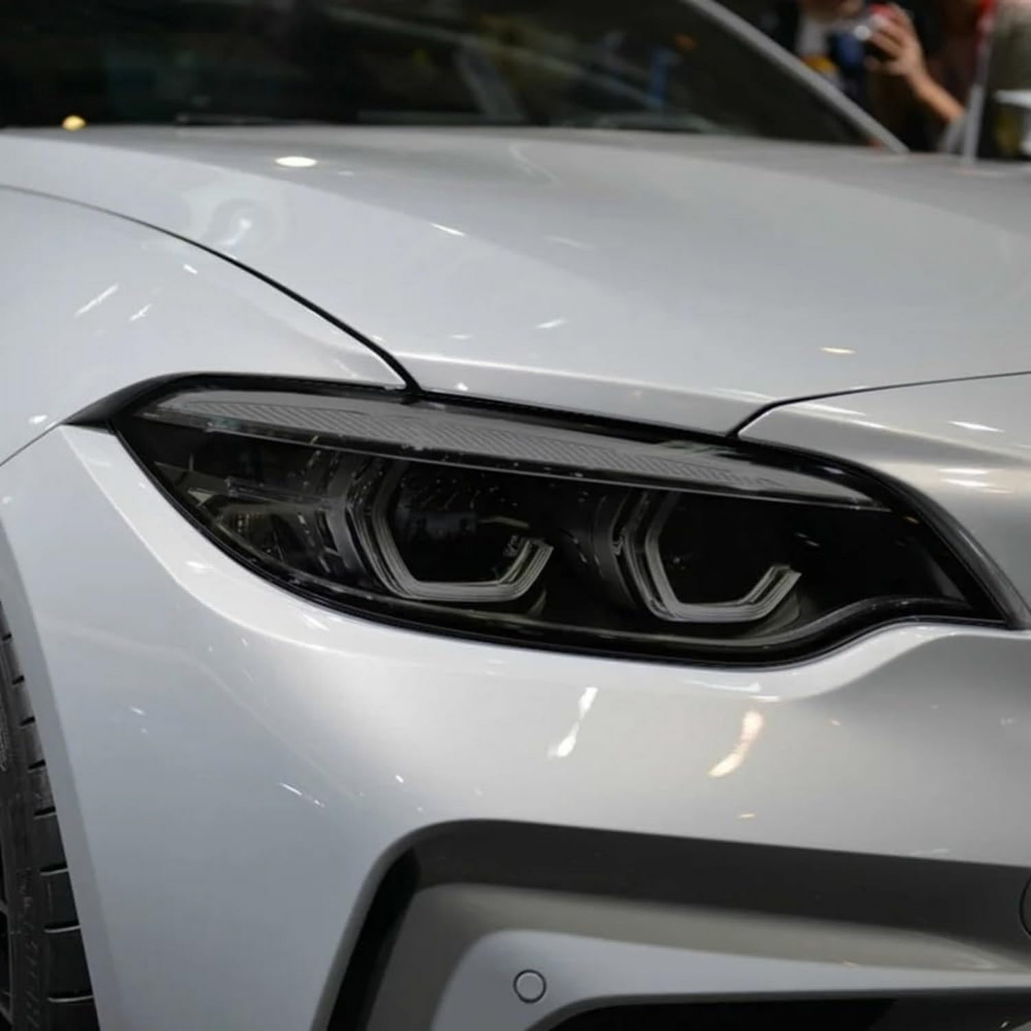 Film de protection transparent en TPU pour phares BMW M2 F87 finition premium