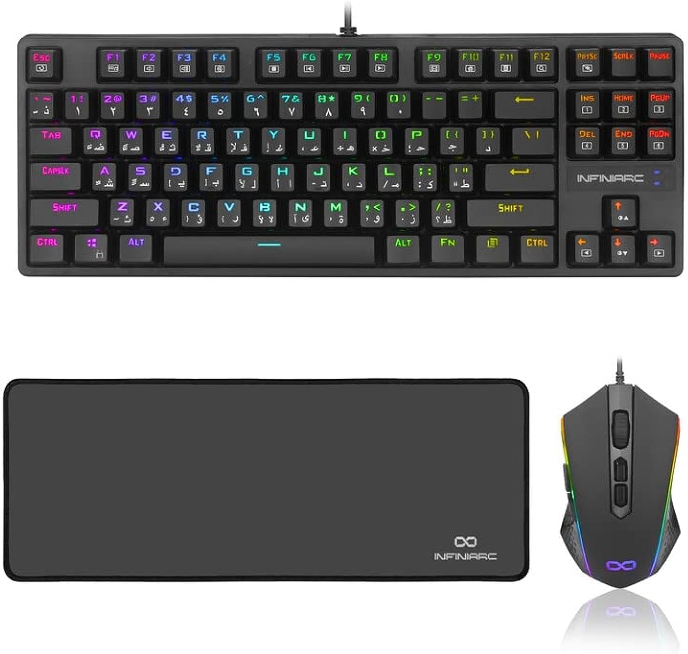 Redragon S116 Mechanical Gaming Keyboard K552 Arabic And English