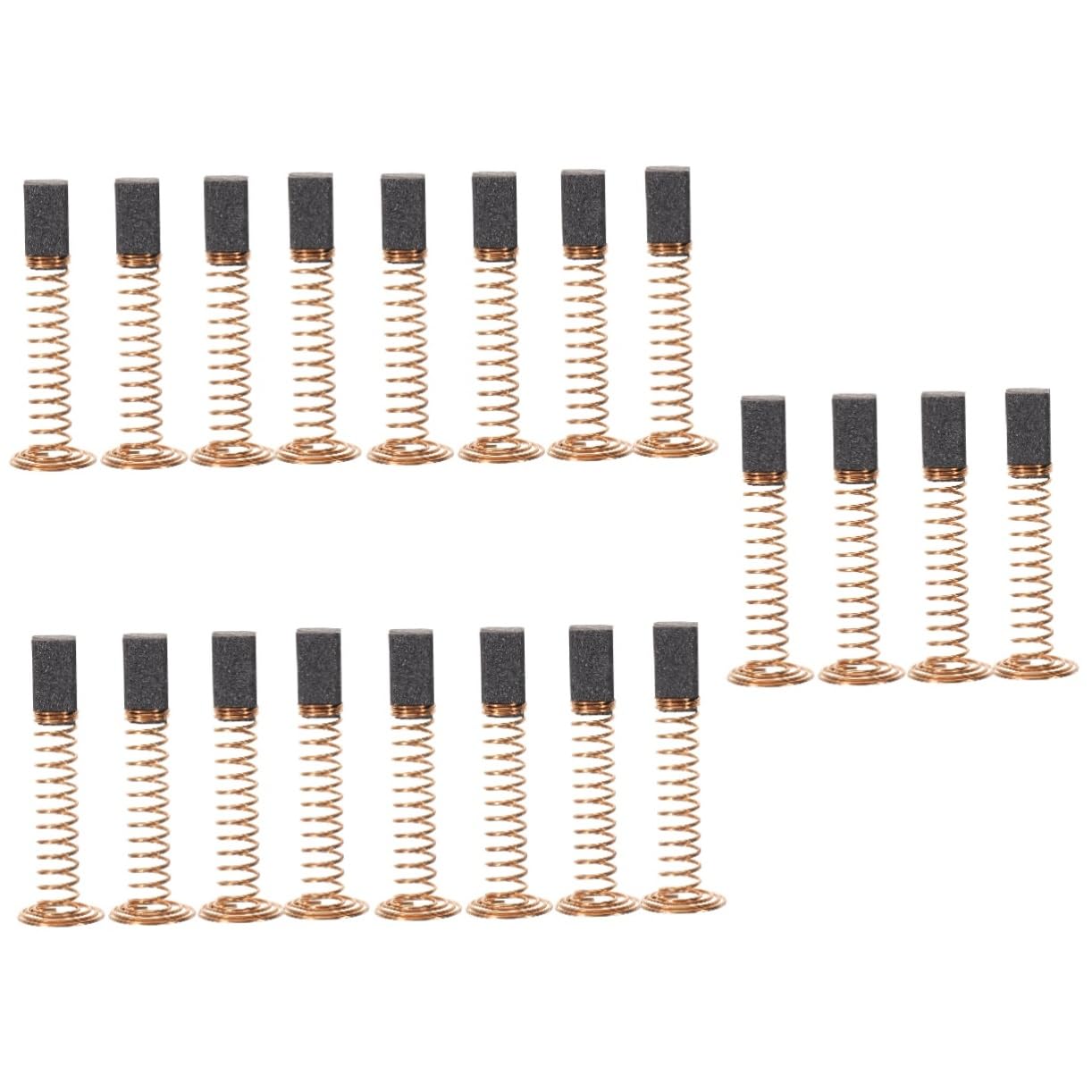 Balai de moteur en carbone pour outil rotatif et grinder electrique 20pcs