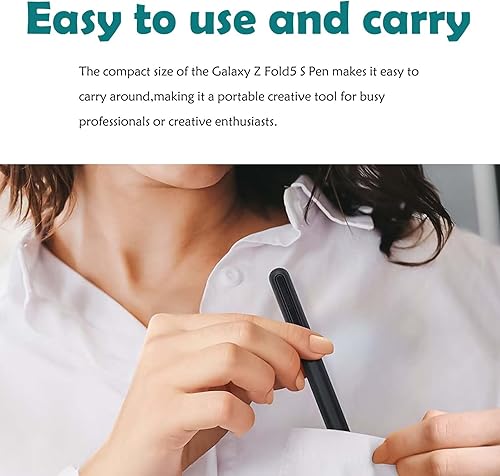 Miniatura 4 de Galaxy Z Fold 5 Stylus Pen Fold Edition para Samsung Galaxy Z Fold5 5G Slim S Pen Galaxy S Pen 5 Fold Edition Stylus EJ-PF946BBEGWW, con puntas de