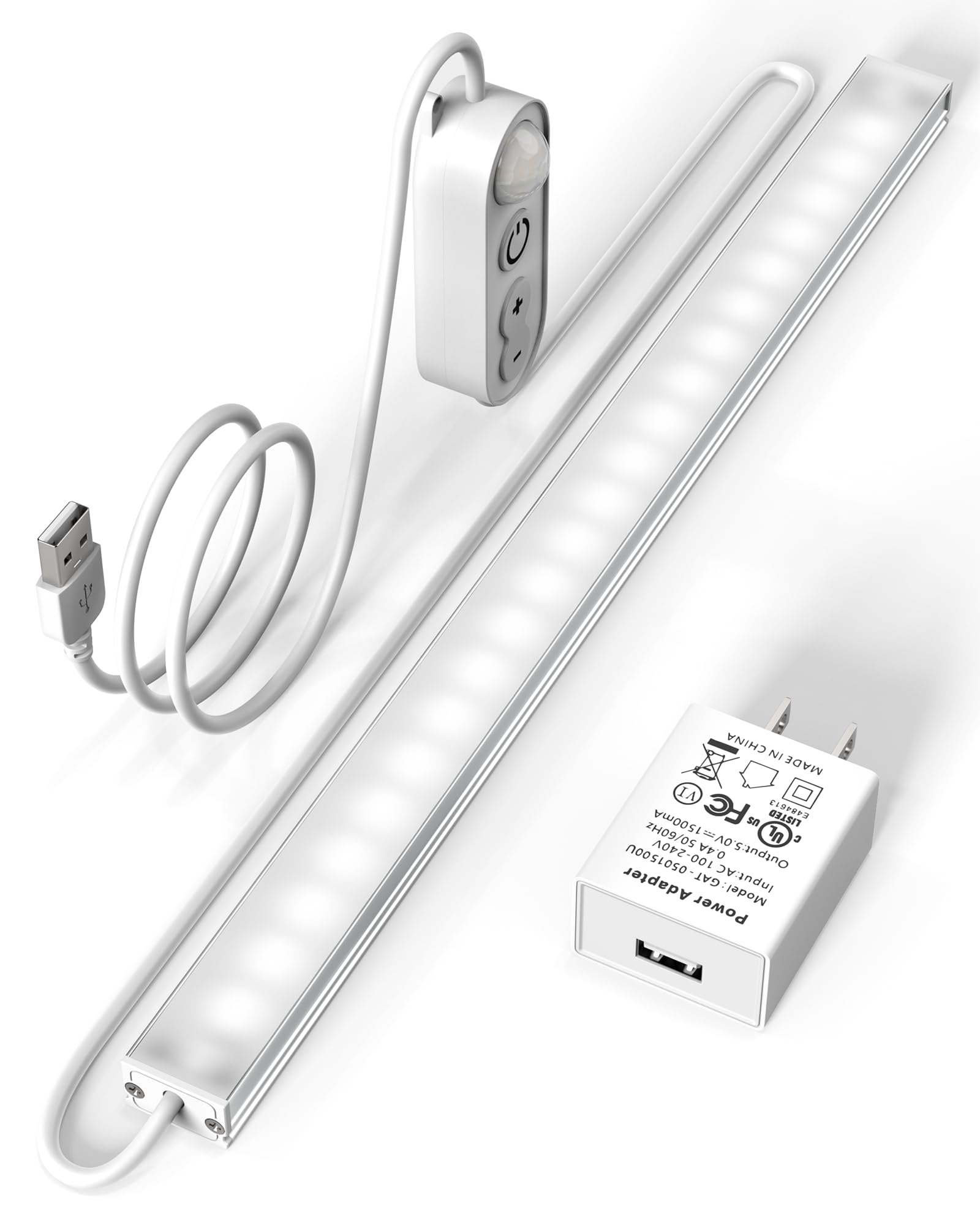 Photo 1 of ASOKO Motion Sensor LED Under Cabinet Light, 12", Cool White