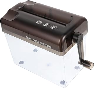 KICHOUSE Triturador De Arquivo Triturador De Mesa Para Triturador De Papel Máquina De Cortador De Papel Acessórios Para Casa Triturador De Casa Mini Ferramentas De Mesa Triturador Pequeno