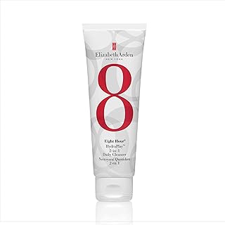 Elizabeth Arden Eight Hour HydraPlay Nettoyant Quotidien 2 en 1, Masque à l'argile, Purifie les pores, Hydrate et Elimine les impuretés, à base de Glycérine d'Origine Naturelle, Doux pour la peau