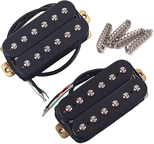 Miniatura 8 de Ogdni Pastillas selladas Humbucker de doble bobina para Les Paul LP estilo guitarra eléctrica negro