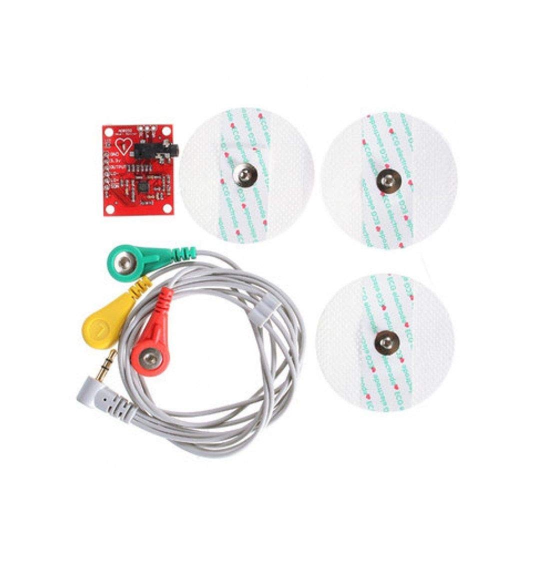 INVENTO ECG Module AD8232 ECG Measurement Pulse Heart ECG Monitoring Sensor Module kit for R3 (B07XGD671R) Amazon Price History, Amazon Price Tracker
